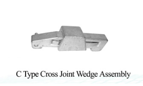 Cross joint wedge assembly