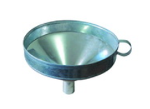 Oil funnel with or without strainer,galv
