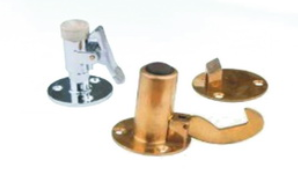 Door holders with cushion